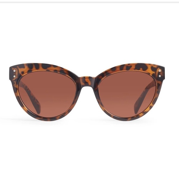 Saint Owen x Curateur WYLDE Tortoise Shell Cat Eye Sunglasses With Case, NEW main image 4